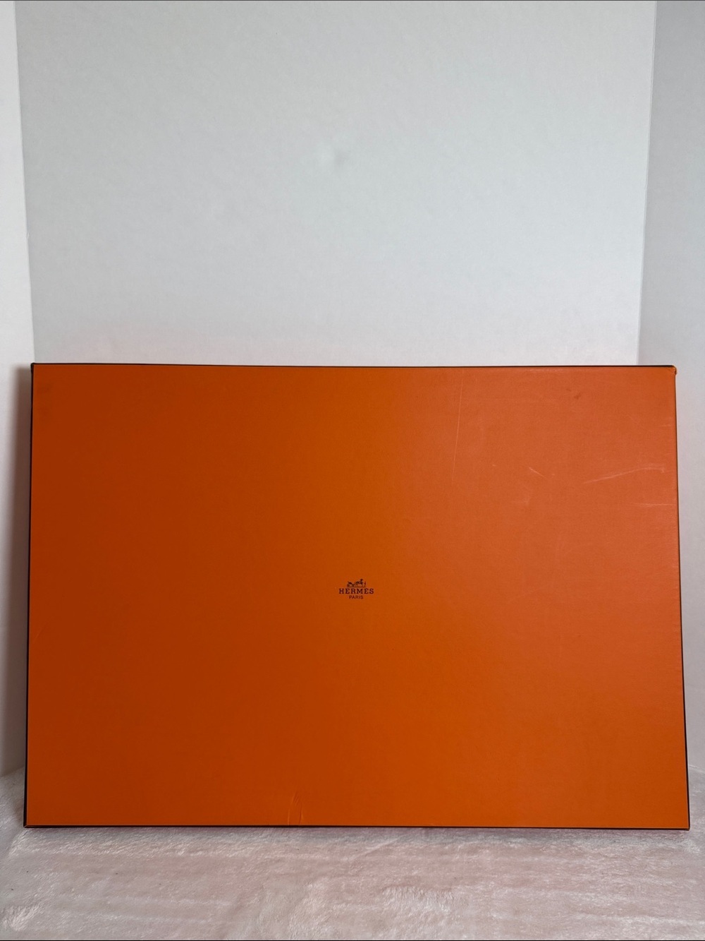 Hermes Bright Orange Empty Gift Box